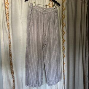 Linen C&C California wide leg pants size Large